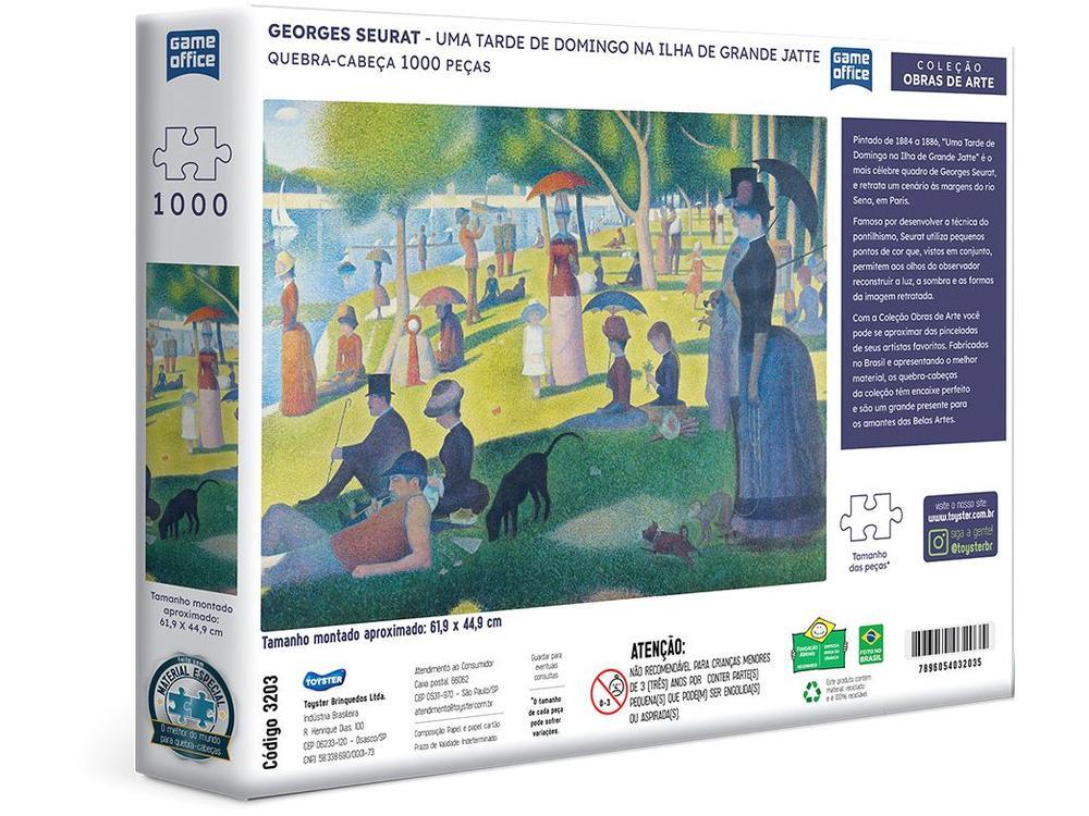 Quebra-cabeça 1000 Peças Game Office  Georges - 8