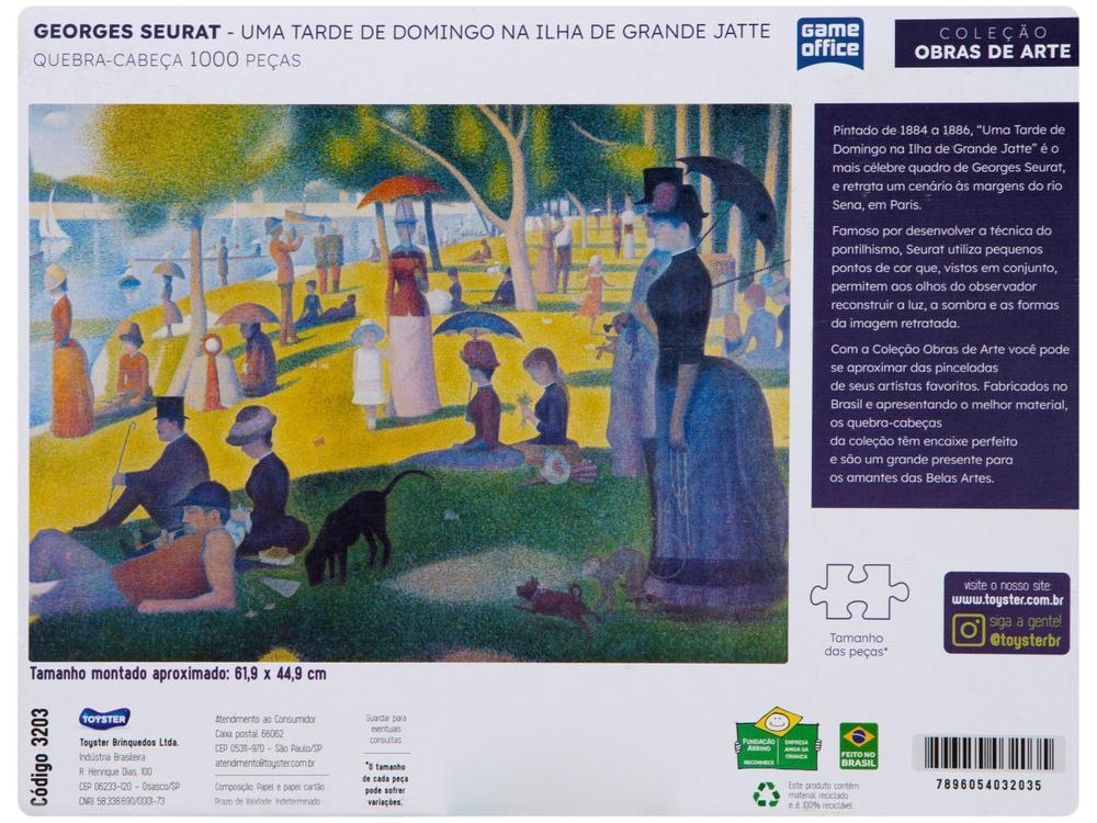 Quebra-cabeça 1000 Peças Game Office  Georges - 7