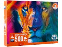 Quebra-cabeça 500 Peças Game Office Leão - 1