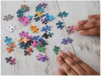 Quebra-cabeça 500 Peças Game Office Leão - 5