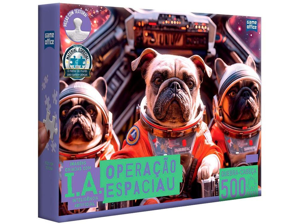 Quebra-cabeça 500 Peças Game Office  - 13
