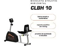 Bicicleta Ergométrica Horizontal Athletic CLBH10 Magnética 150kg - 16