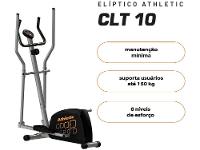 Elíptico Magnético Athletic CLT 10 8 Níveis de Esforço - 13