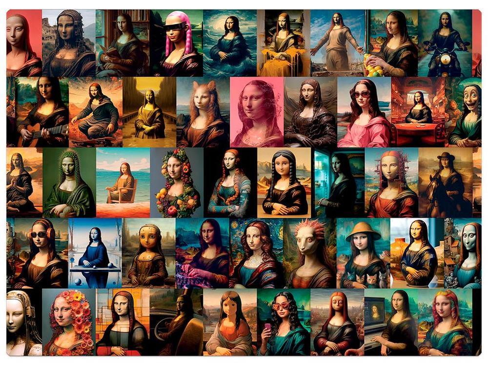 Quebra-cabeça 1000 Peças Game Office IA Monaverso - 13