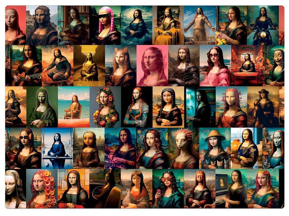 Quebra-cabeça 1000 Peças Game Office IA Monaverso - 3