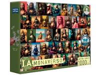 Quebra-cabeça 1000 Peças Game Office IA Monaverso - 1