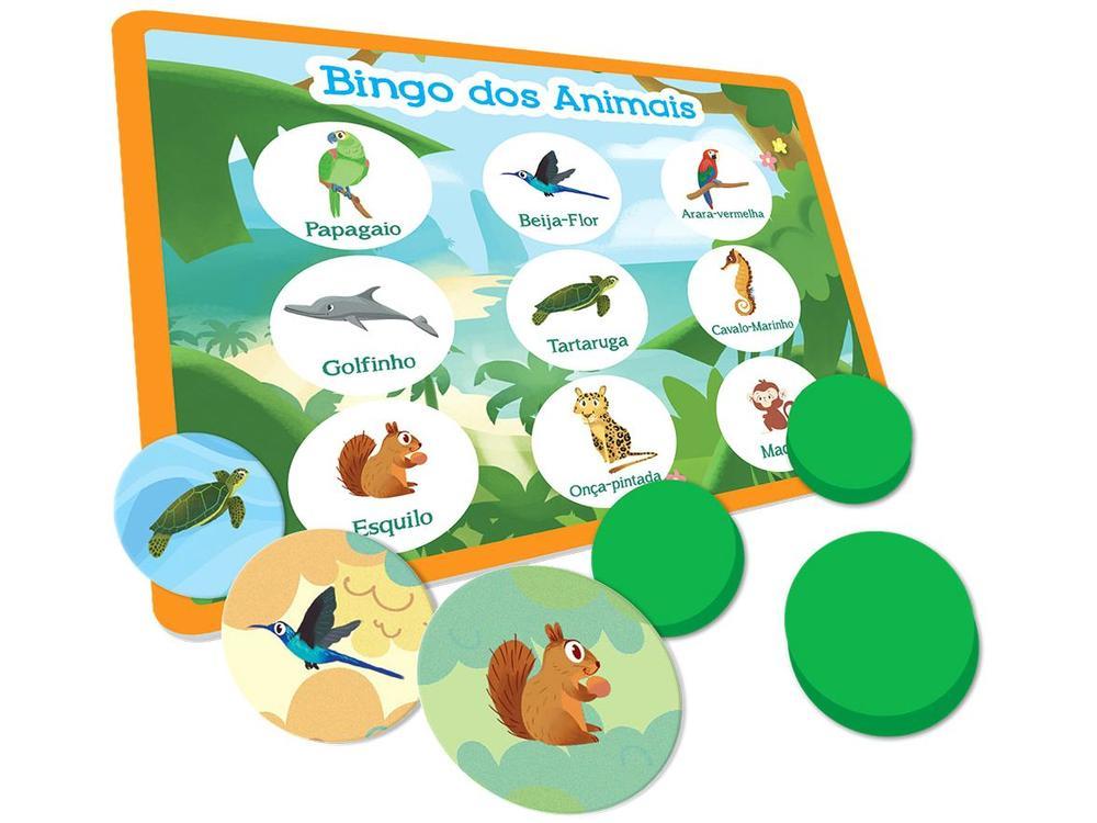 Jogo Bingo dos Animais Tabuleiro  - 8