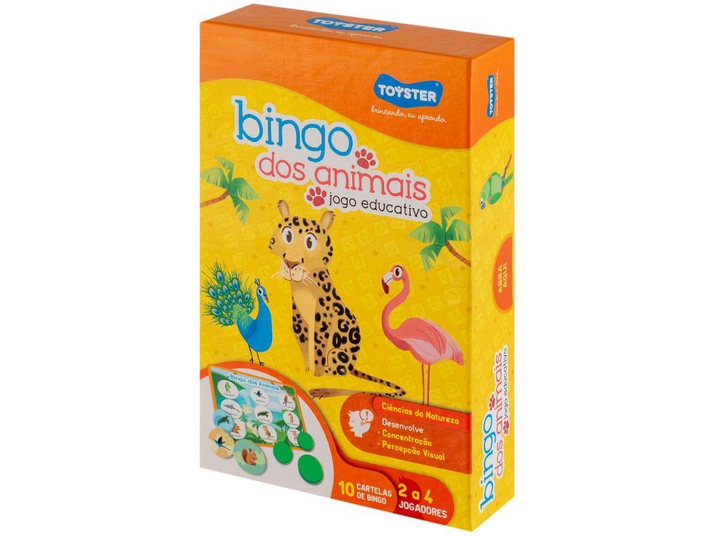 Jogo Bingo dos Animais Tabuleiro  - 1