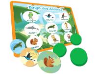 Jogo Bingo dos Animais Tabuleiro  - 8