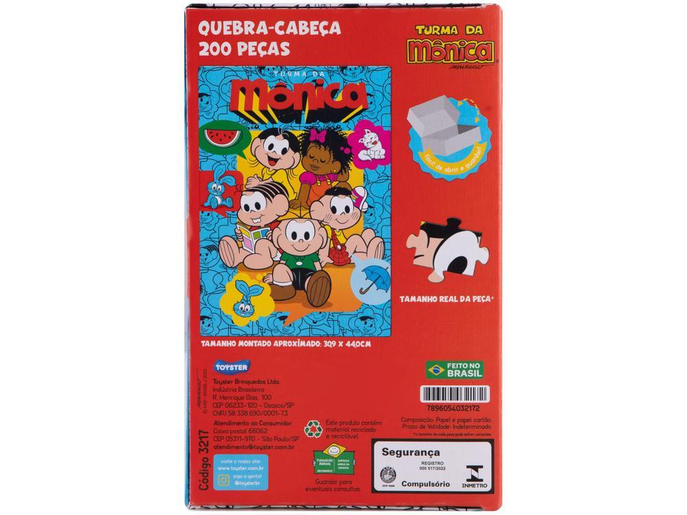 Quebra-cabeça 200 Peças Jak Turma da Mônica - 6