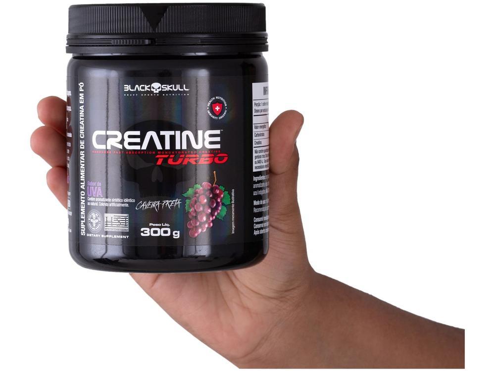 Creatina Mono-hidratada Black Skull Caveira Preta - 7