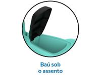 Triciclo Infantil com Empurrador e Pedal 1247 - 14