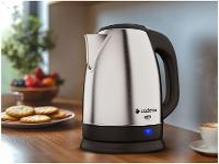 Chaleira Elétrica Cadence Mega Prata e Preto 1,9L - 2
