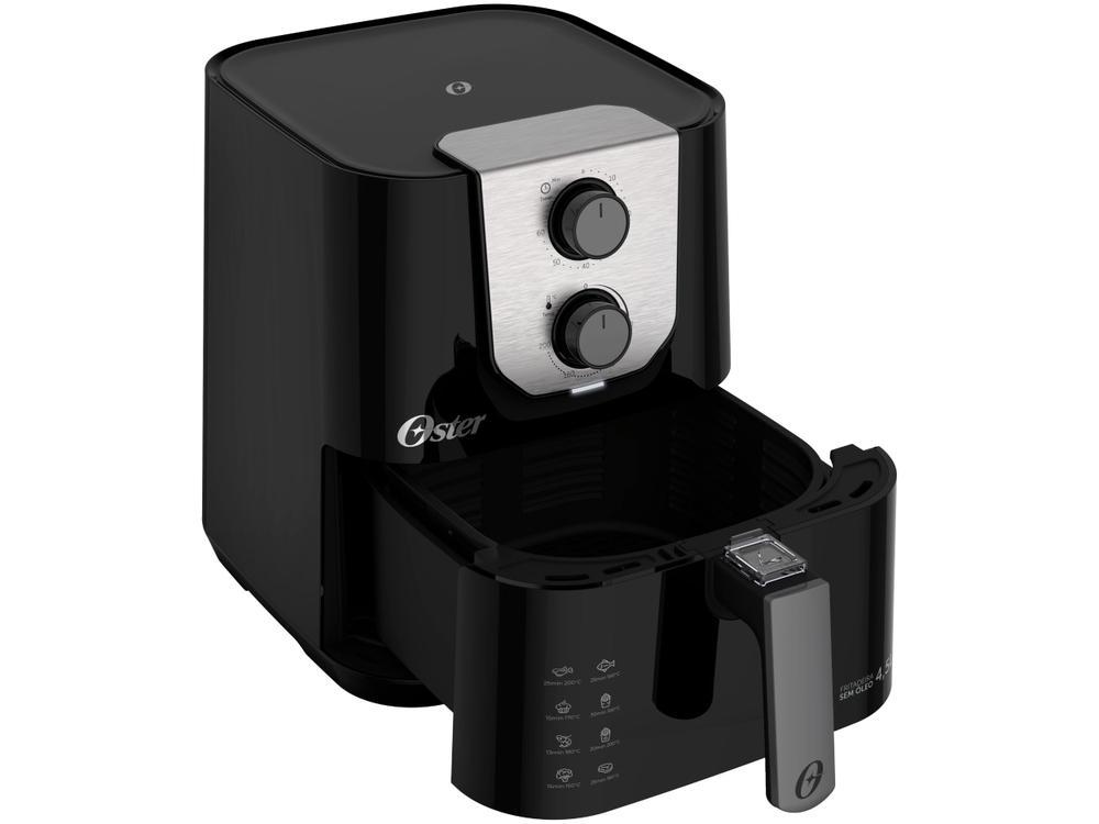 Air Fryer Oster Black Perform Preta com Timer 4,5L - 14