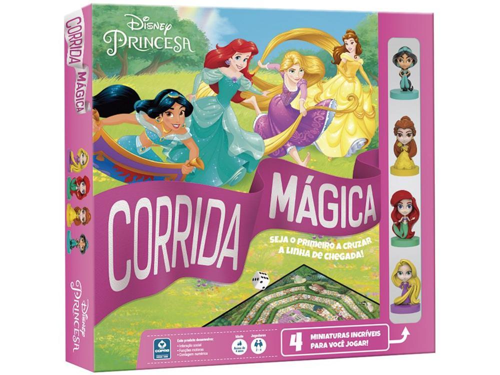 Jogo Corrida Mágica Tabuleiro Disney Princesa - 1