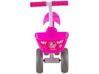Bicicleta de Equilíbrio Infantil TK3 Track Kit Kat Branca e Pink - 13