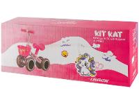 Bicicleta de Equilíbrio Infantil TK3 Track Kit Kat Branca e Pink - 14