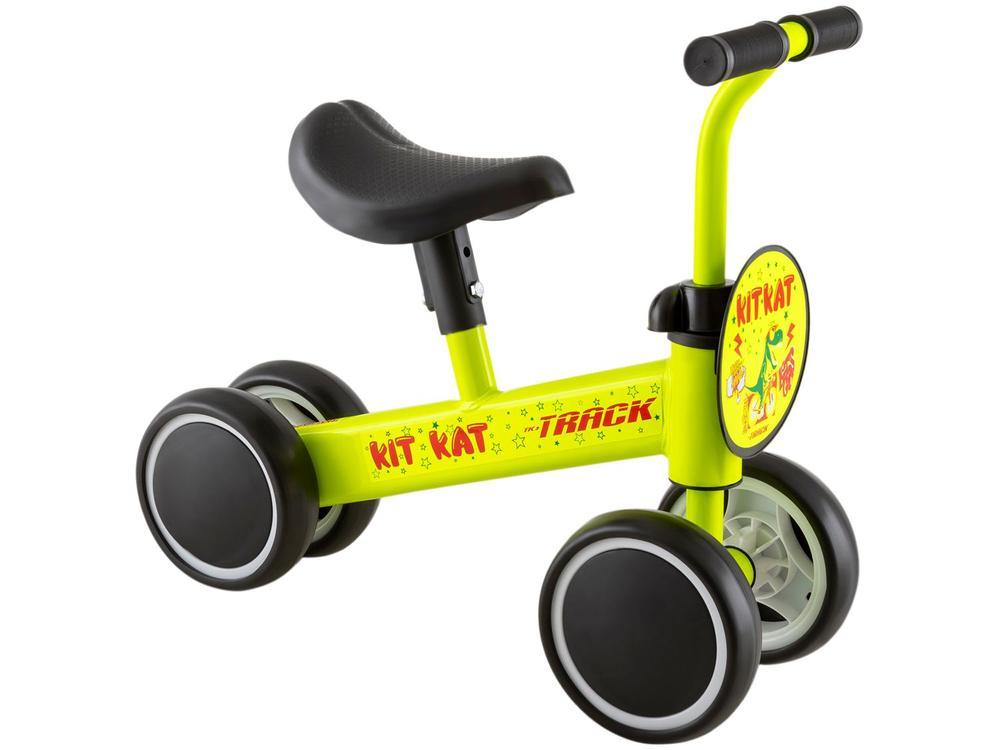 Bicicleta de Equilíbrio Infantil TK3 Track Kit Kat Amarelo Neon - 1