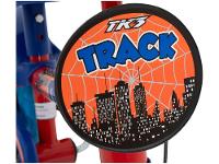 Bicicleta Infantil Aro 12 TK3 Track Arco Íris Vermelho e Azul com Rodinhas - 17