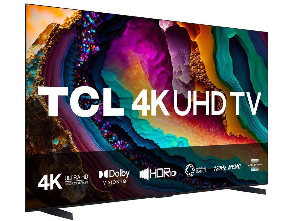 Smart TV 98" 4K UHD LED TCL 98P755 120Hz Wi-Fi Bluetooth 4 HDMI 2 USB - 5