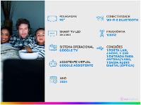 Smart TV 98" 4K UHD LED TCL 98P755 120Hz Wi-Fi Bluetooth 4 HDMI 2 USB - 2