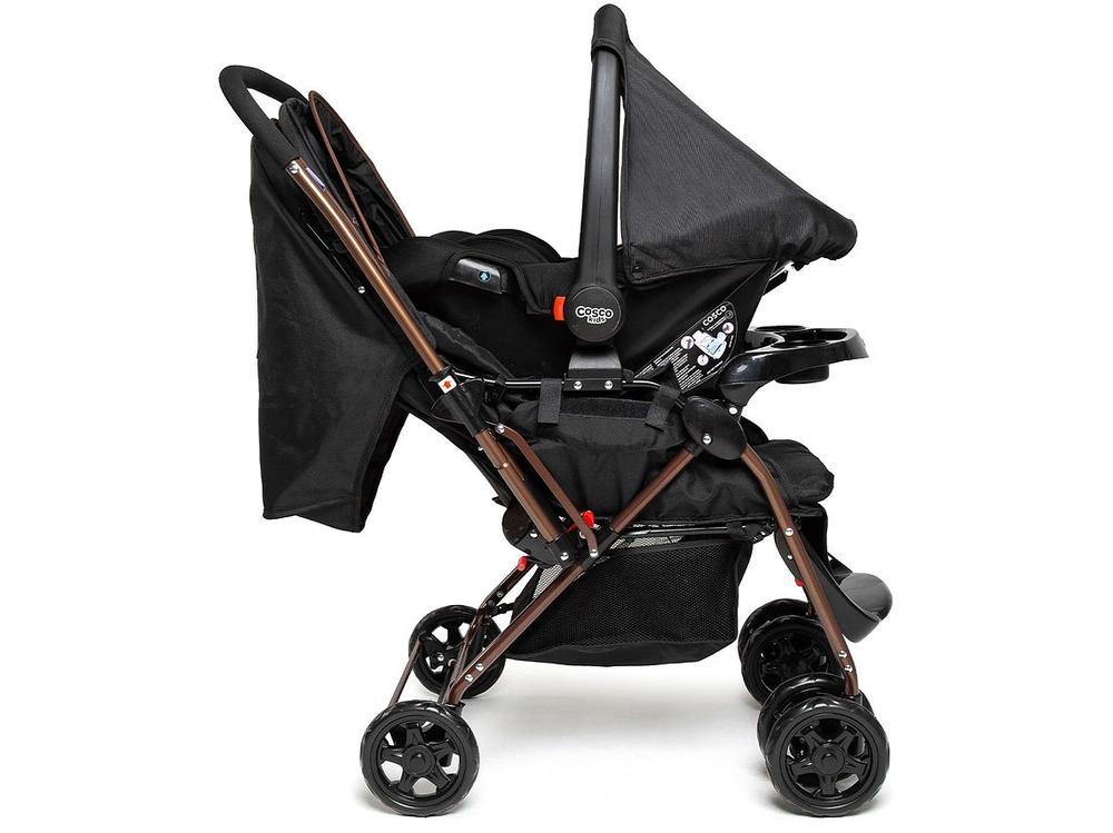Carrinho de Bebê com Bebê Conforto Cosco Kids Travel System TS DUO Reverse 0 a 15kg - 6