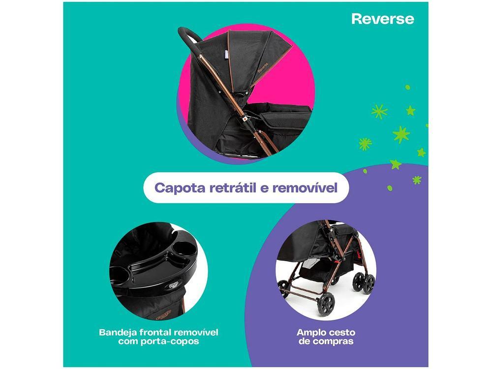 Carrinho de Bebê com Bebê Conforto Cosco Kids Travel System TS DUO Reverse 0 a 15kg - 4