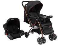 Carrinho de Bebê com Bebê Conforto Cosco Kids Travel System TS DUO Reverse 0 a 15kg - 1