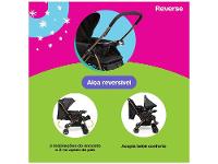 Carrinho de Bebê com Bebê Conforto Cosco Kids Travel System TS DUO Reverse 0 a 15kg - 2
