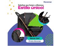 Carrinho de Bebê com Bebê Conforto Cosco Kids Travel System TS DUO Reverse 0 a 15kg - 5