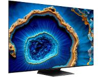 Smart TV 85" 4K UHD QLED Mini LED TCL 85C755 120Hz Wi-Fi Bluetooth 4 HDMI 2 USB
