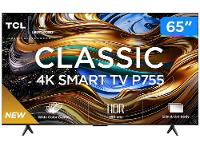Smart TV 65" 4K UHD LED TCL 65P755 Wi-Fi Bluetooth 3 HDMI 1 USB - 1