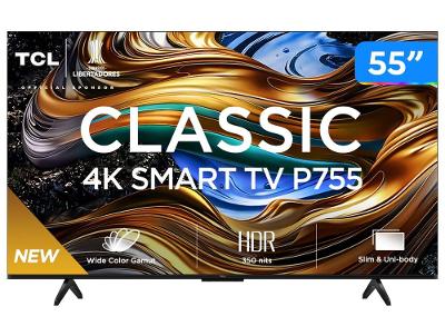 Smart TV 55” LED TCL 55P755 Wi-Fi Bluetooth