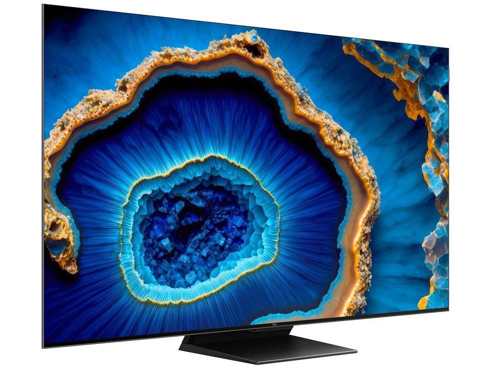 Smart TV 65" 4K UHD QLED Mini LED TCL 65C755 120Hz Wi-Fi Bluetooth 4 HDMI 2 USB - 5