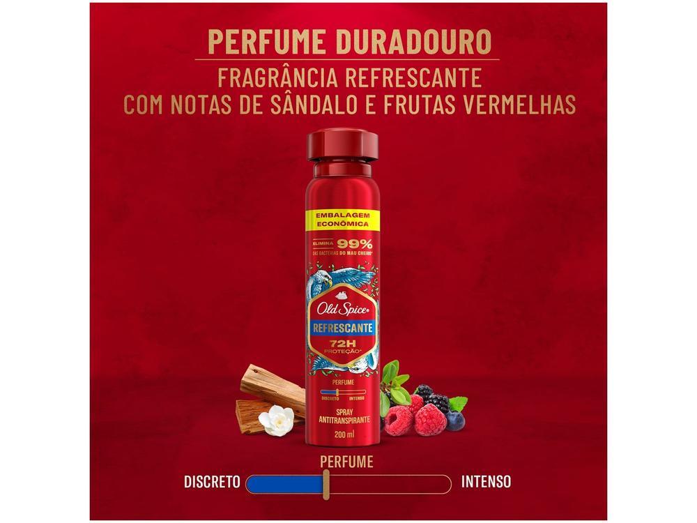 Desodorante Antitranspirante Old Spice Refrescante 200ml - 13
