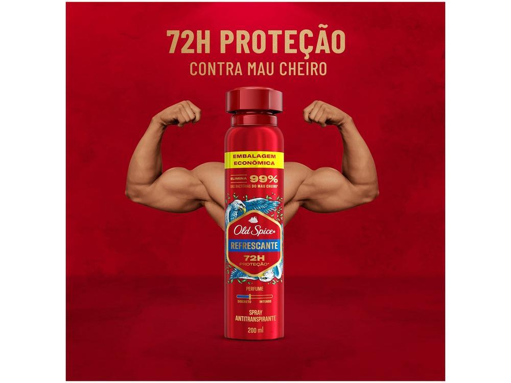 Desodorante Antitranspirante Old Spice Refrescante 200ml - 14