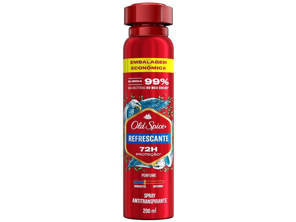 Desodorante Antitranspirante Old Spice Refrescante 200ml - 18