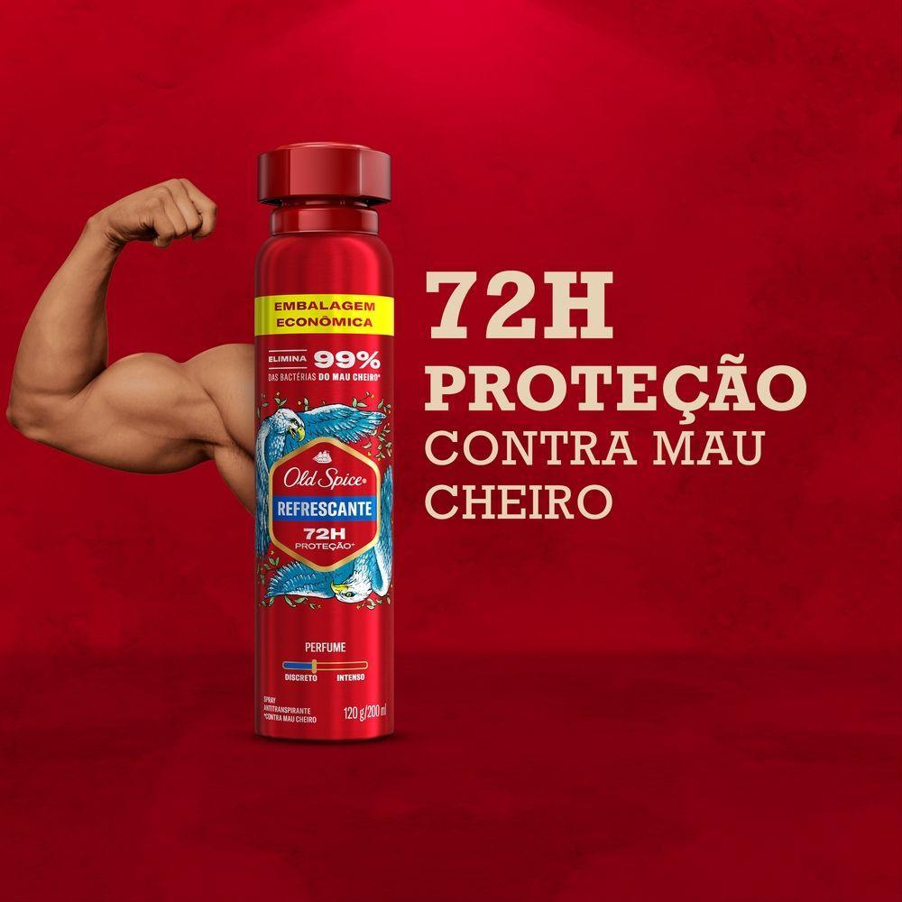 Desodorante Antitranspirante Old Spice Refrescante 200ml - 7