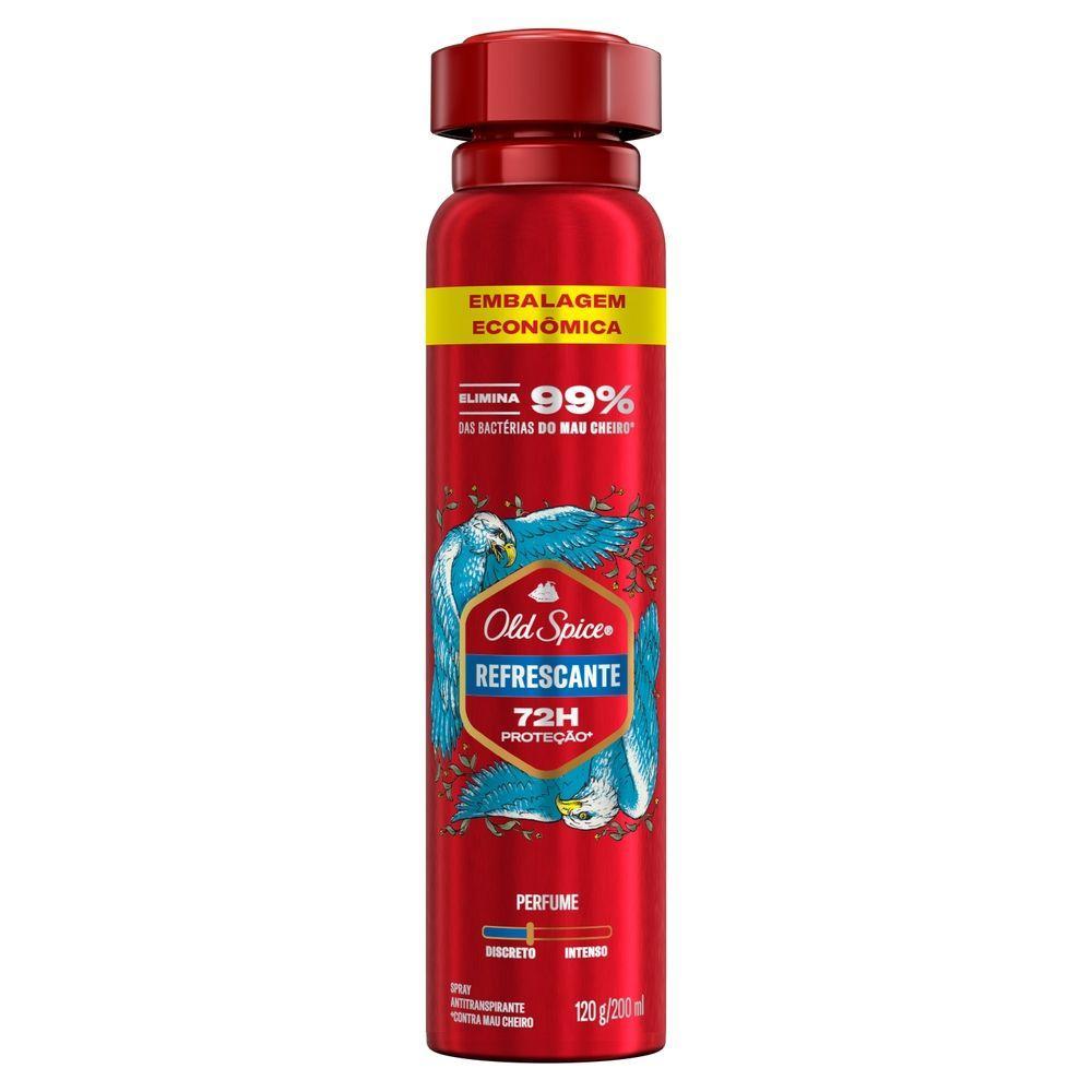 Desodorante Antitranspirante Old Spice Refrescante 200ml - 9