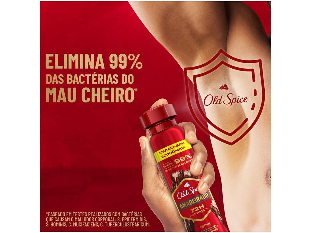 Desodorante Antitranspirante Old Spice Amadeirado 200ml - 12