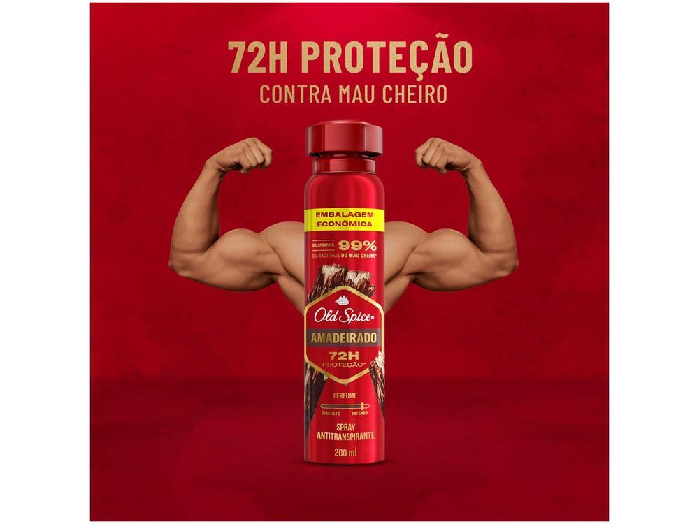 Desodorante Antitranspirante Old Spice Amadeirado 200ml - 13