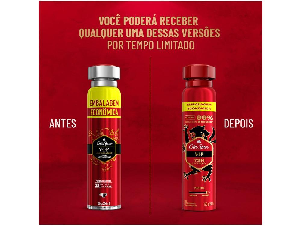 Desodorante Antitranspirante Old Spice VIP 200ml - 14
