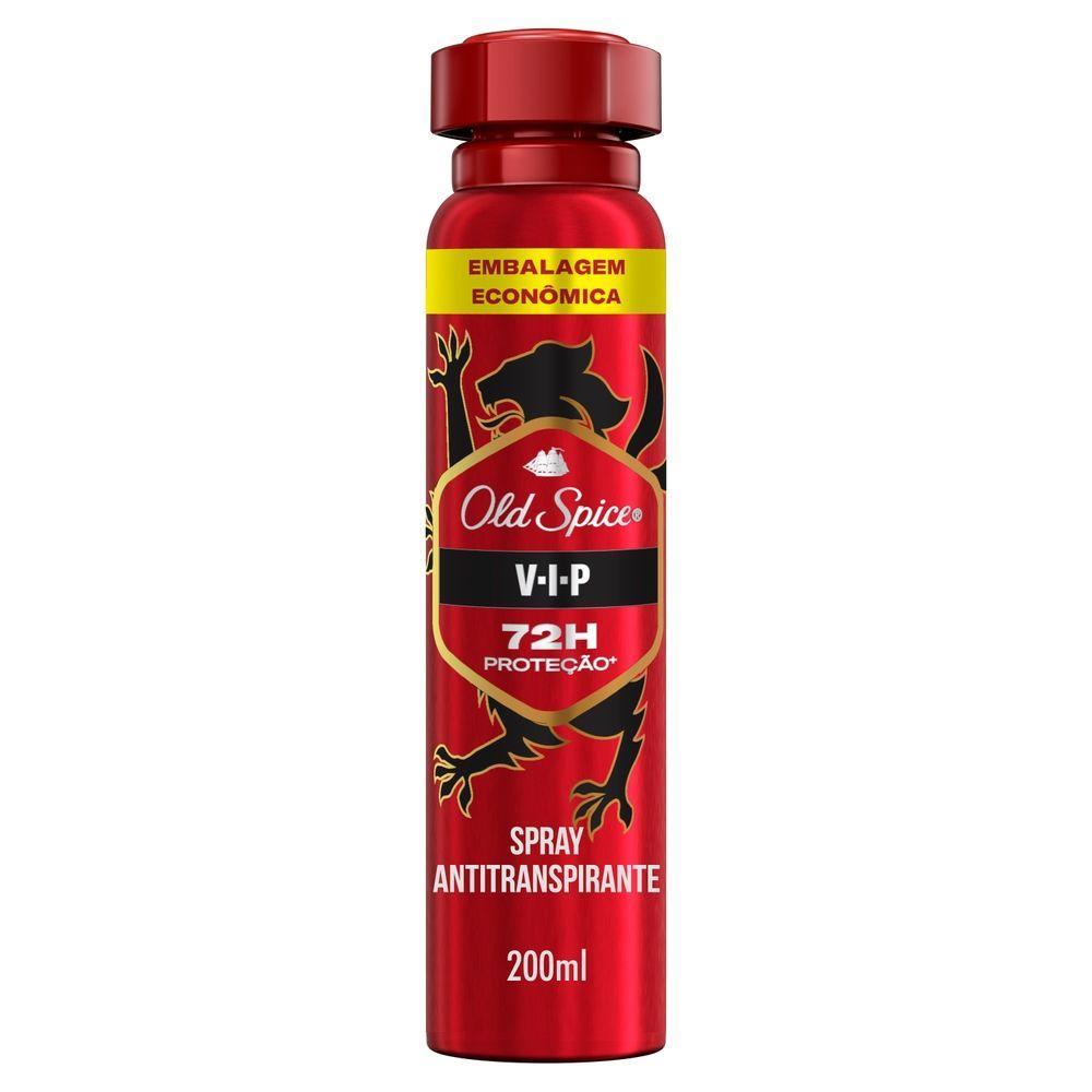Desodorante Antitranspirante Old Spice VIP 200ml - 1