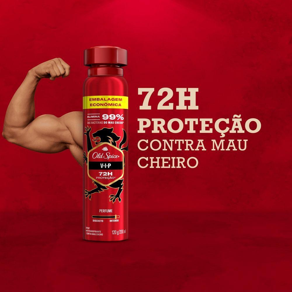 Desodorante Antitranspirante Old Spice VIP 200ml - 7