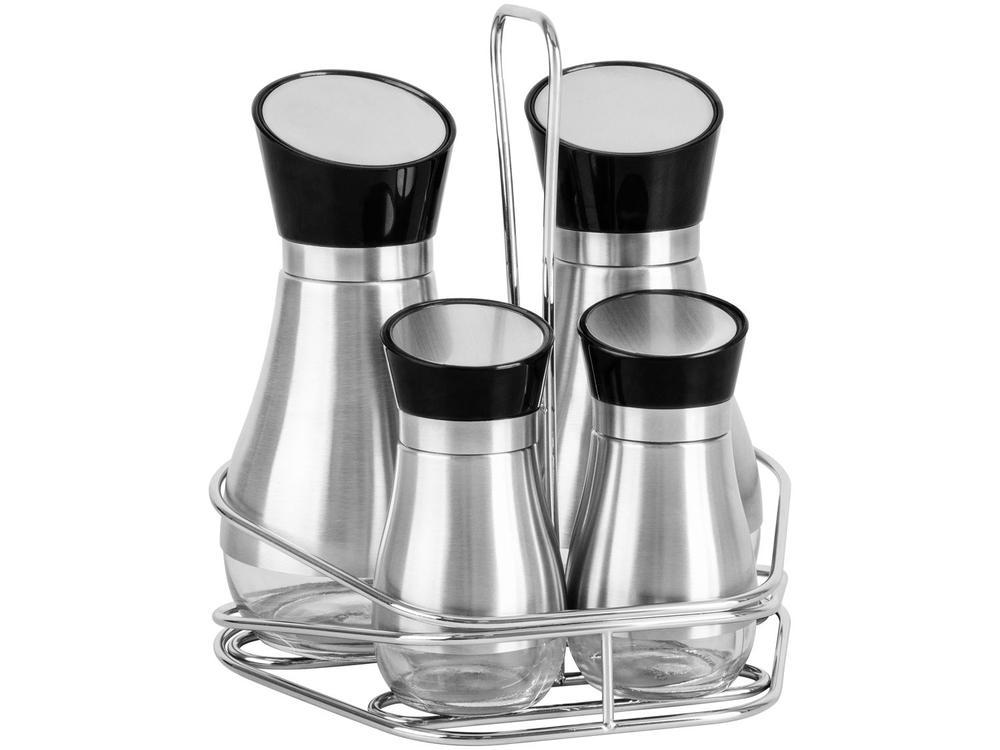 Galheteiro Tramontina com Suporte 4 Peças Realce - 11