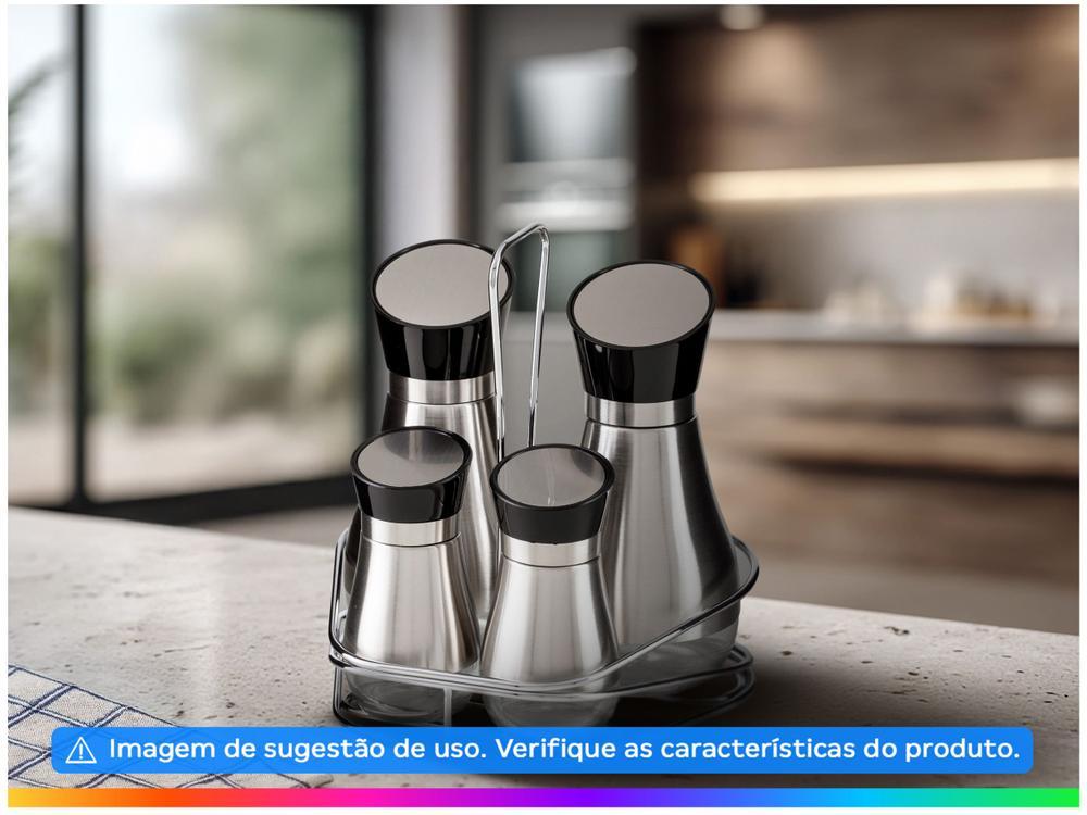 Galheteiro Tramontina com Suporte 4 Peças Realce - 3