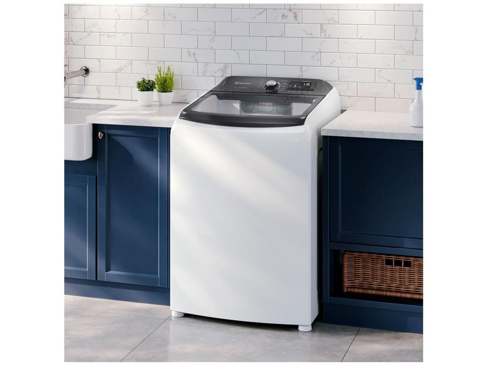 Lavadora de Roupas Electrolux 15kg Cesto Inox 11 Programas de Lavagem Branco Premium Care LEC15 - 21