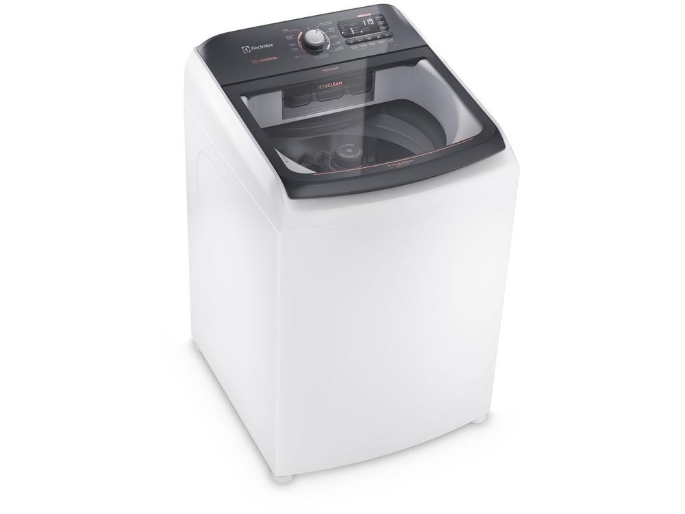 Lavadora de Roupas Electrolux 15kg Cesto Inox 11 Programas de Lavagem Branco Premium Care LEC15 - 22