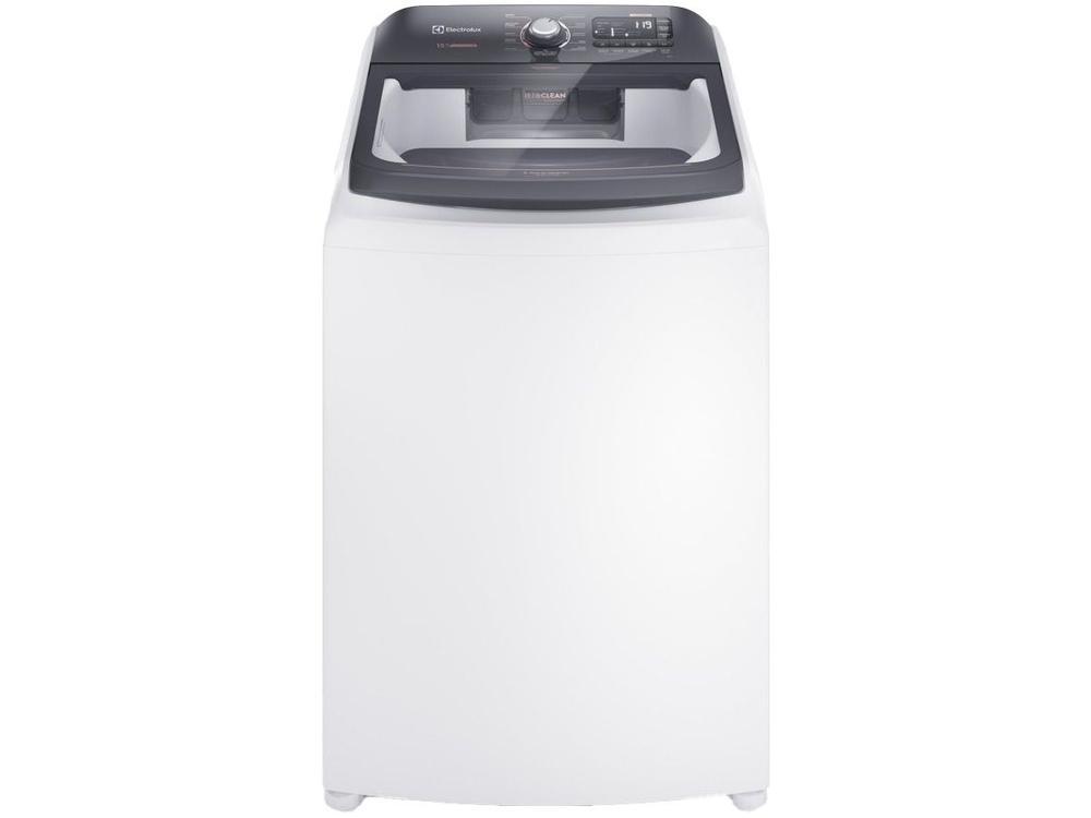 Lavadora de Roupas Electrolux 15kg Cesto Inox 11 Programas de Lavagem Branco Premium Care LEC15 - 1