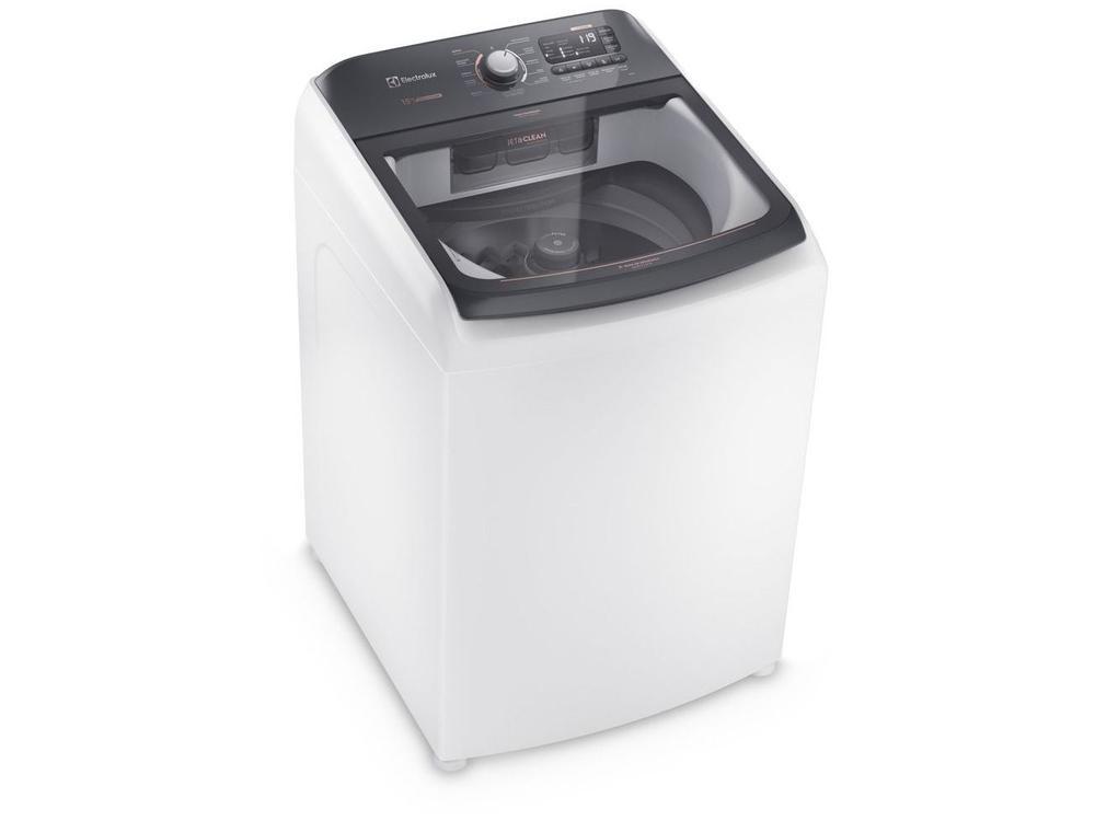 Lavadora de Roupas Electrolux 15kg Cesto Inox 11 Programas de Lavagem Branco Premium Care LEC15 - 4